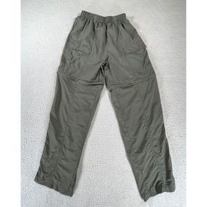 Columbia Performance Fishing Gear Convertible Shorts‎ Men's Green Pants Sz M